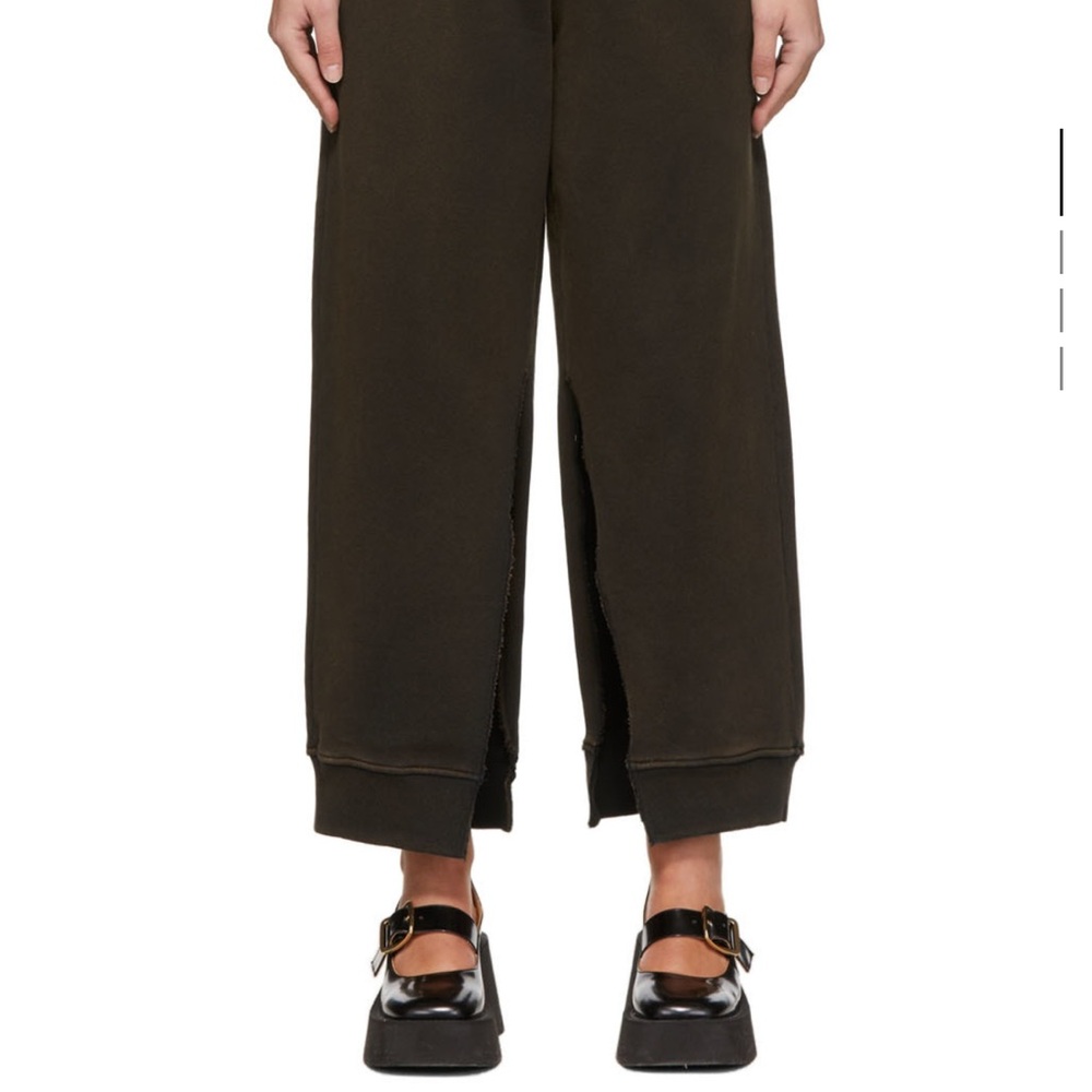 [SOLD] Maison Martin Margiela Dark Brown Cropped Pants